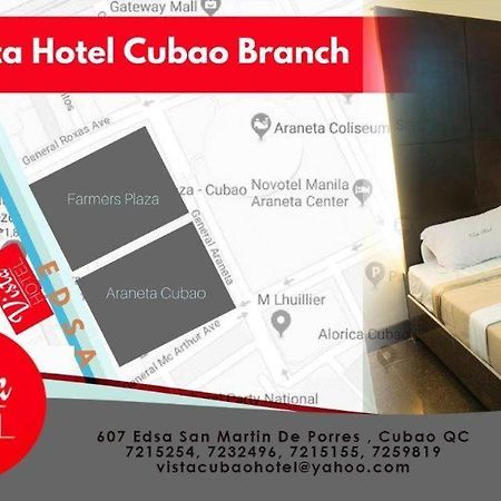 Vista Hotel Cubao Quezon City Kültér fotó