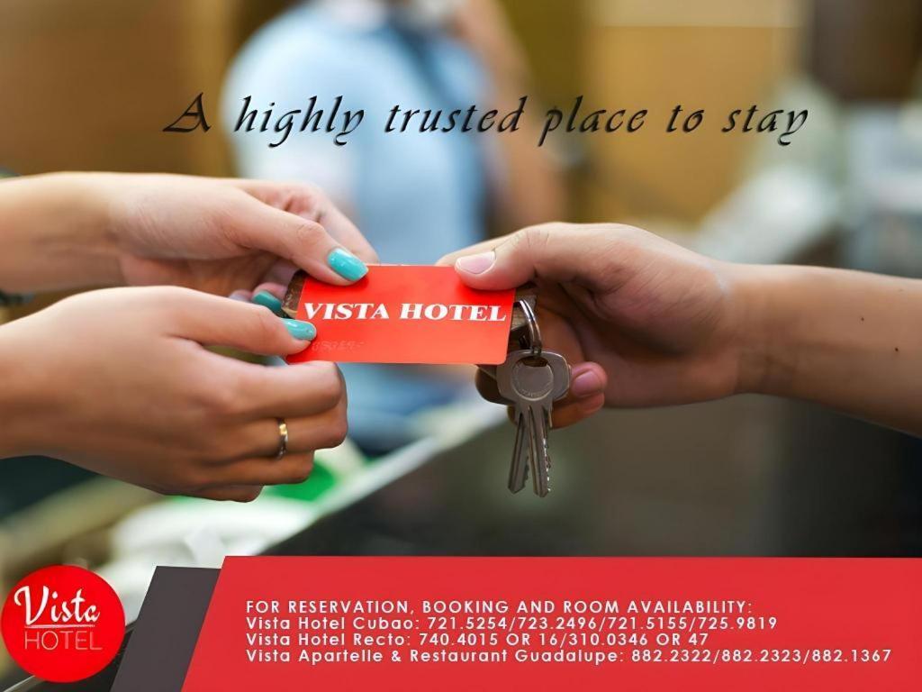 Vista Hotel Cubao Quezon City Kültér fotó